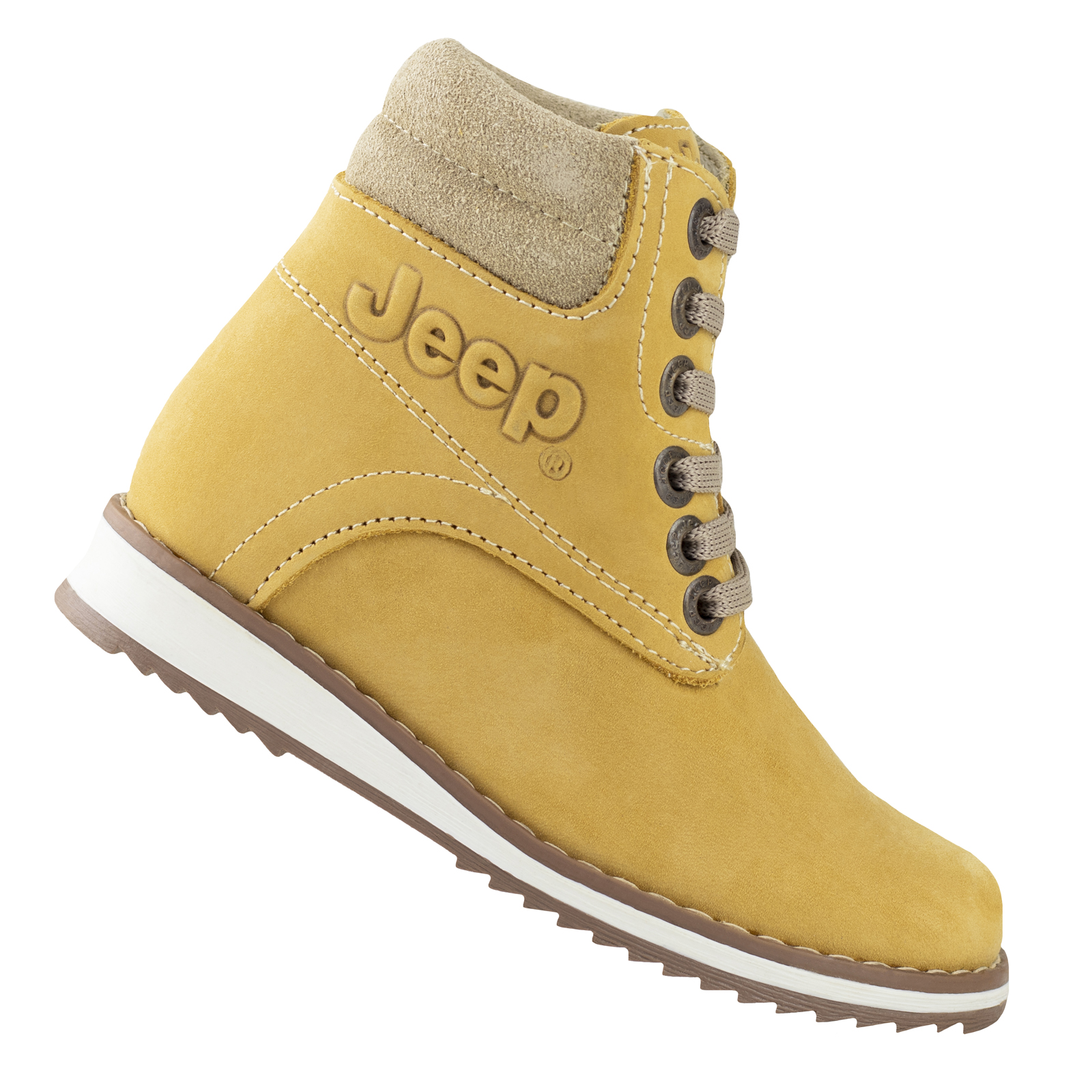 Bota Jeep Juvenil Urbana Casual Footwear 19421 |2| Nobuck Miel Arena