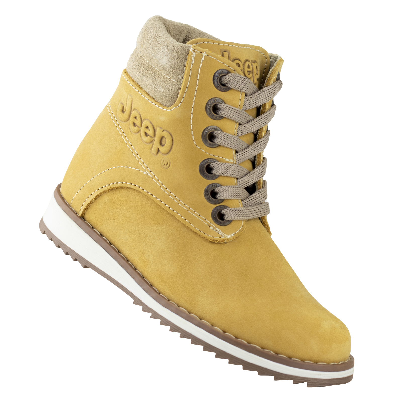 Bota Jeep Juvenil Urbana Casual Footwear 19421 |2| Nobuck Miel Arena