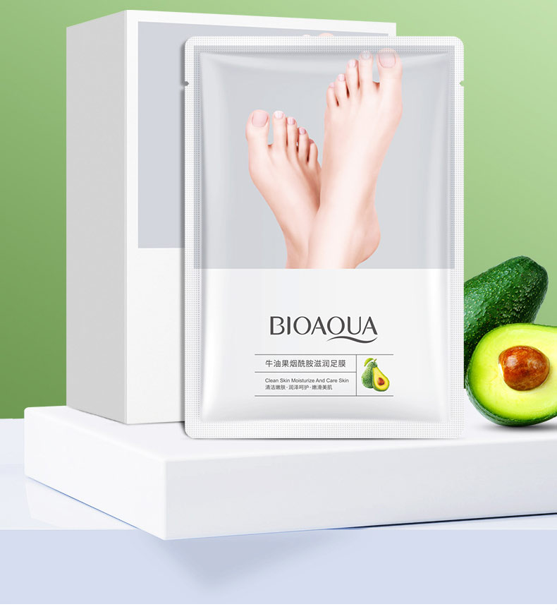 Máscara Para Pies Exfoliante Spa Hidratación