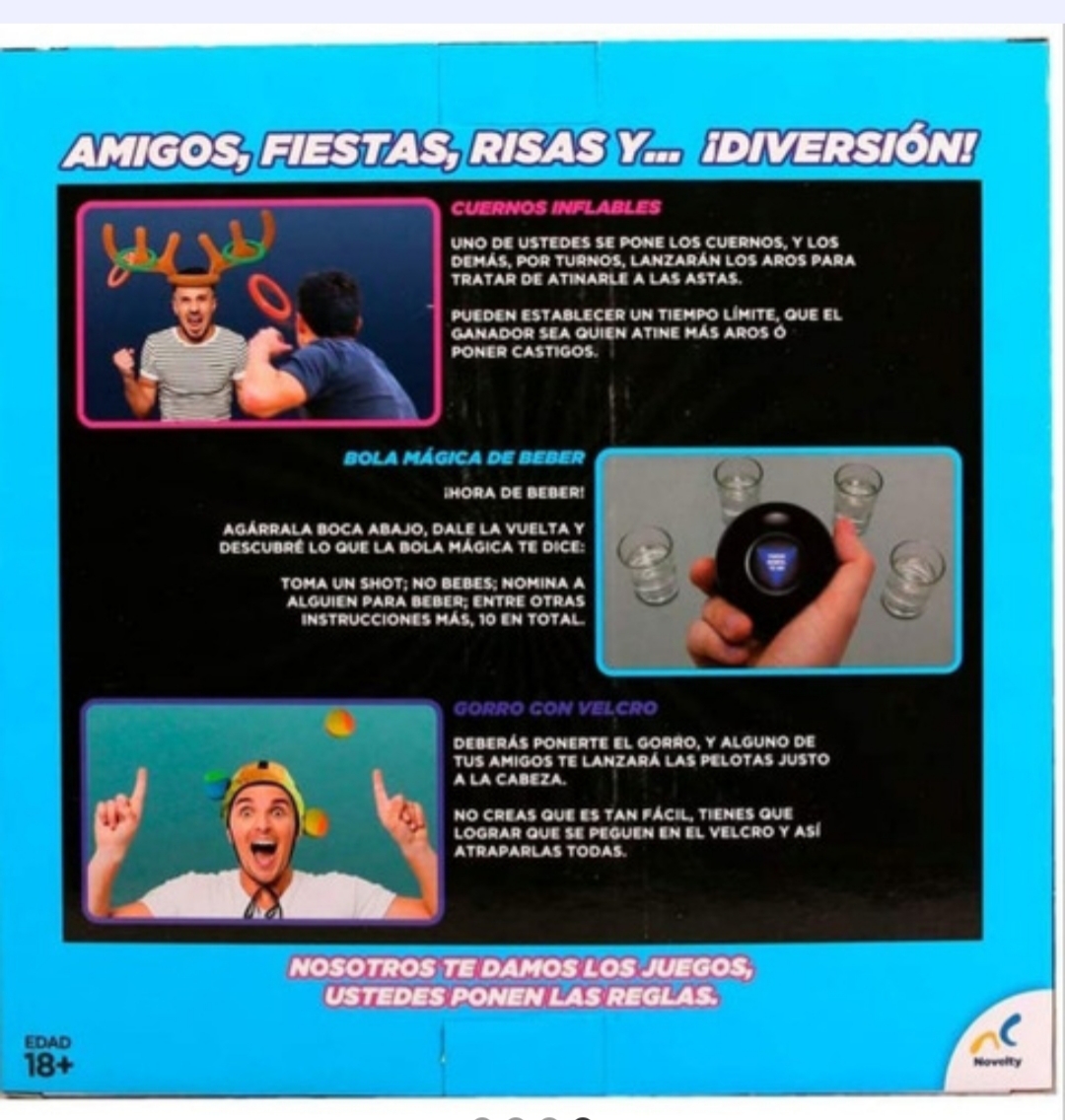 Set De Juegos De Fiesta 3 Divertidos Juegos