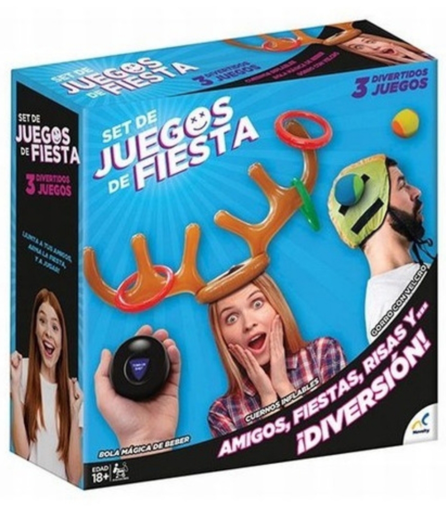 Set De Juegos De Fiesta 3 Divertidos Juegos