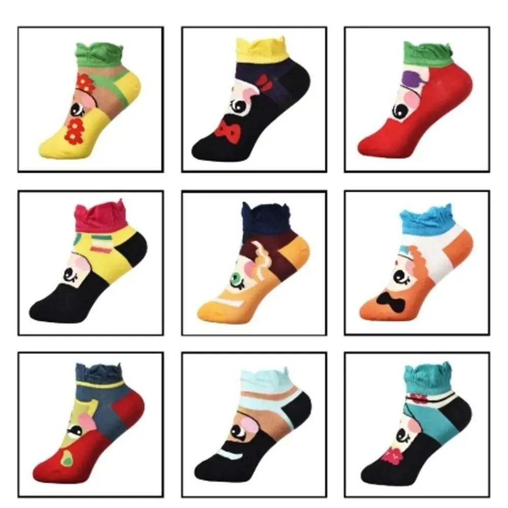 Calcetines De Princesas Algodón 100% 12 Piezas