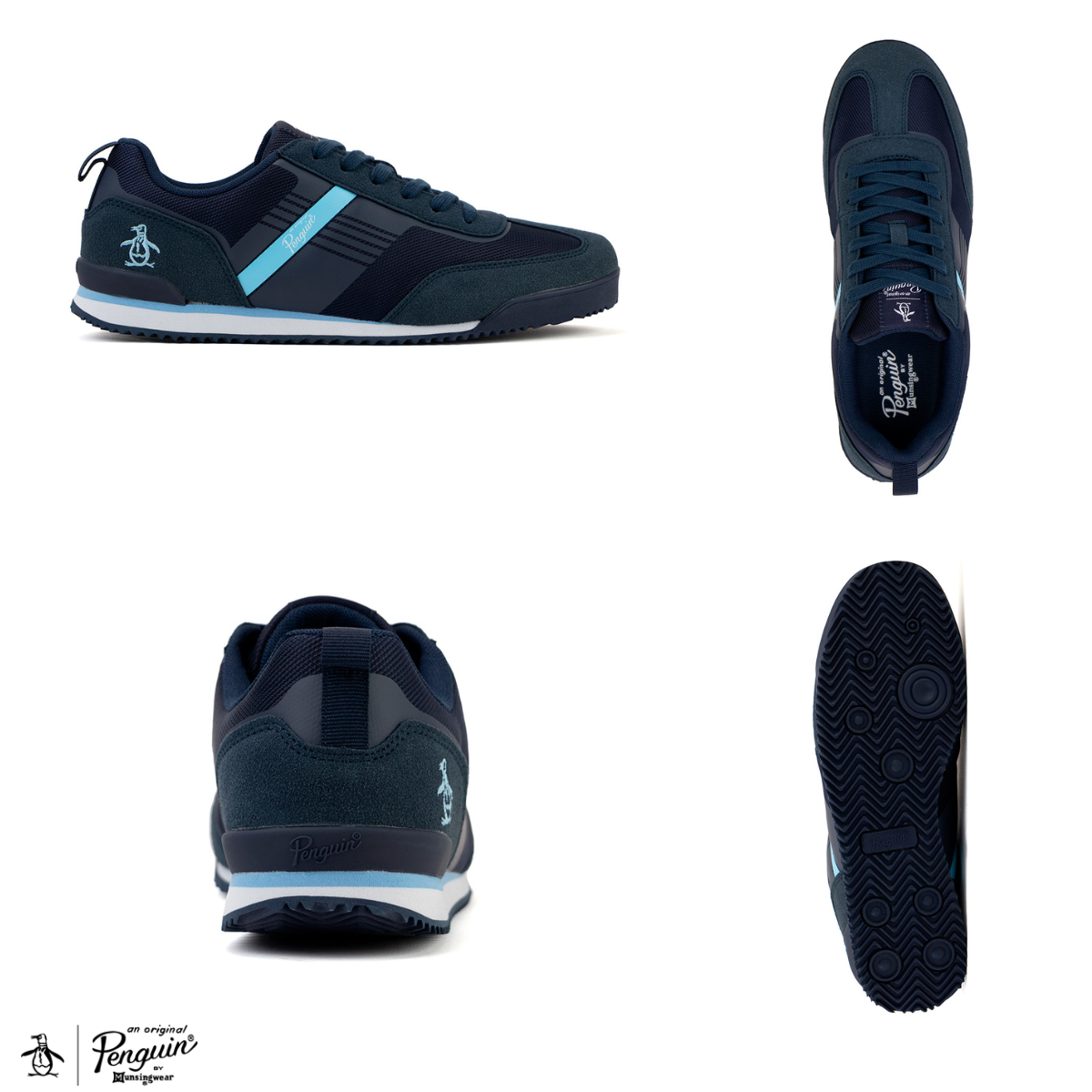 Tenis Para Hombre Original Penguin Style Jeffrey Azul Marino