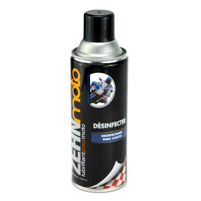 Aerosol Zehnmoto Limpiador Y Desinfectante De Cascos 400 ml