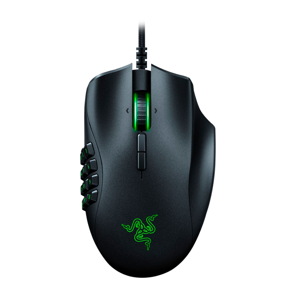 Mouse Óptico Razer Naga Trinity Intercambiable