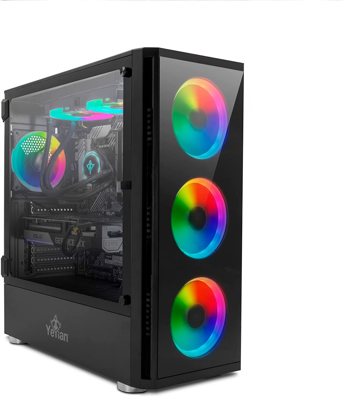 PC GAMER YEYIAN YARI X24  INTEL i7 12g 32GB SSD 1TB HDD 2TB