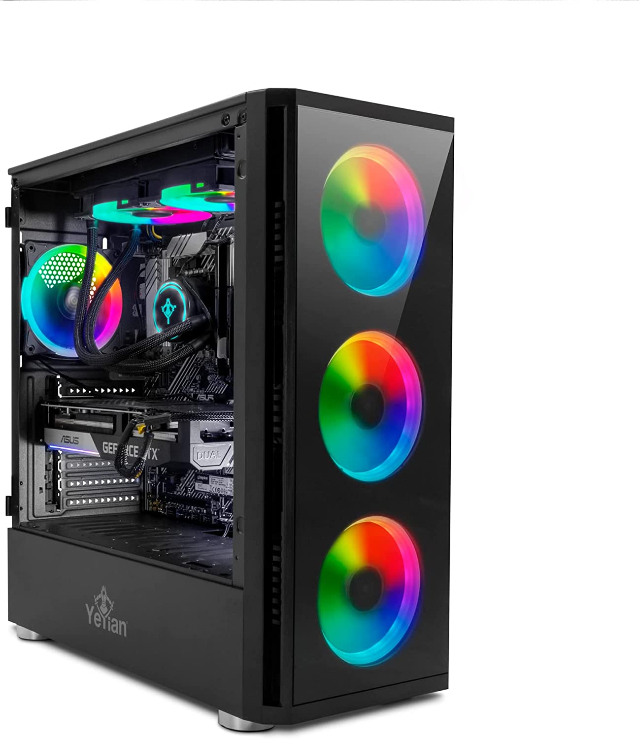 PC GAMER YEYIAN YARI X24  INTEL i7 12g 32GB SSD 1TB HDD 2TB