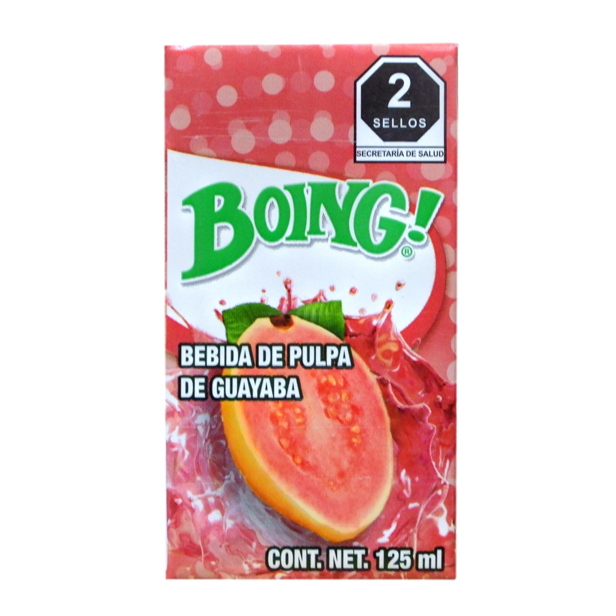 Jugo Boing 125ml Sabor Guayaba
