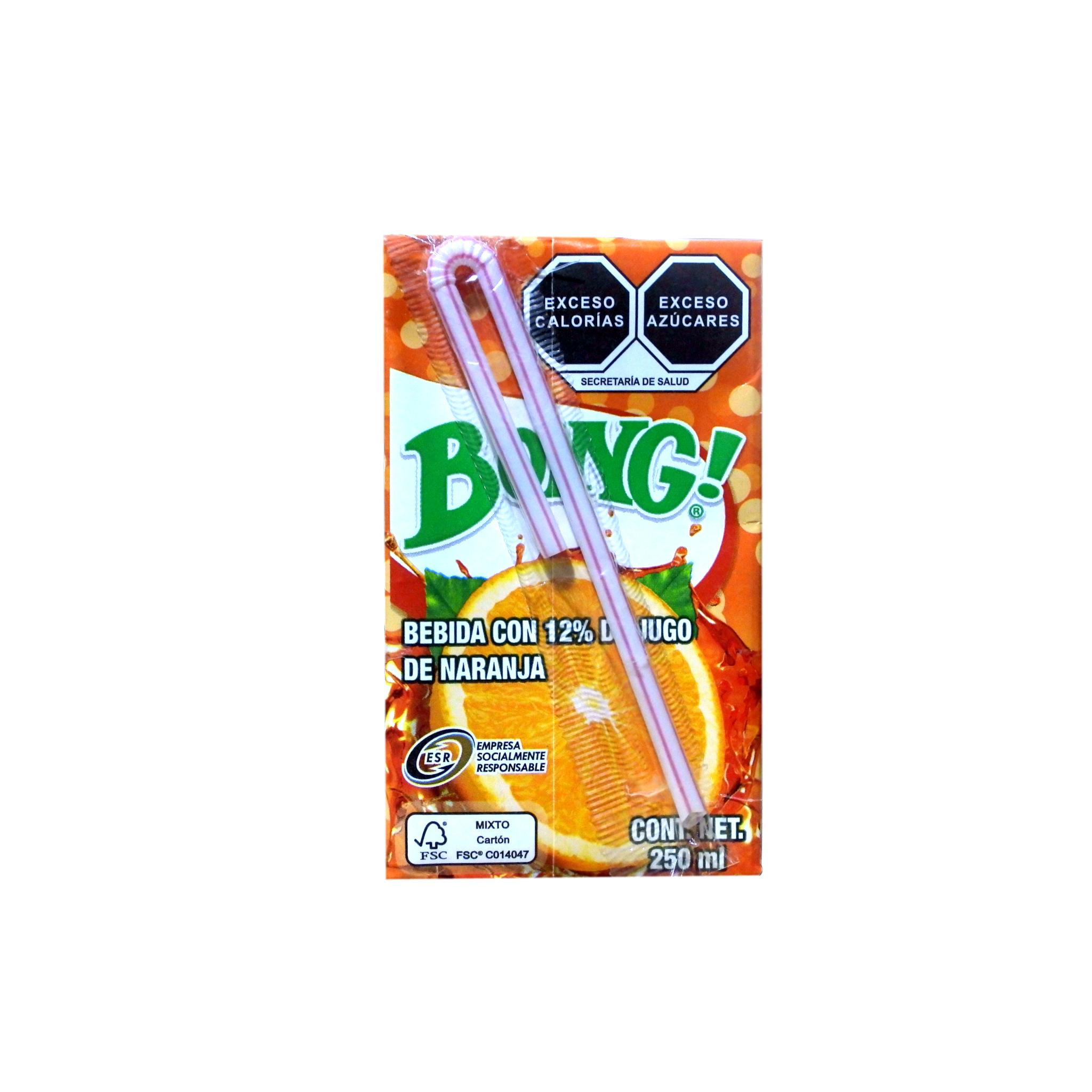 Jugo Boing 250ml Sabor Naranja