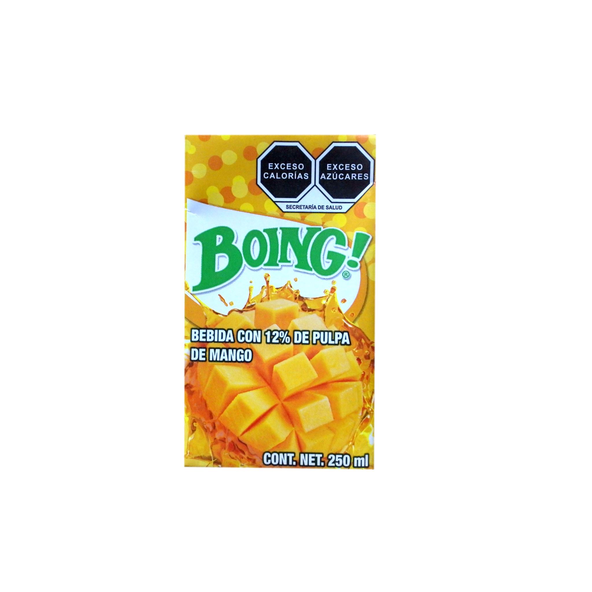 Jugo Boing 250ml Sabor Mango