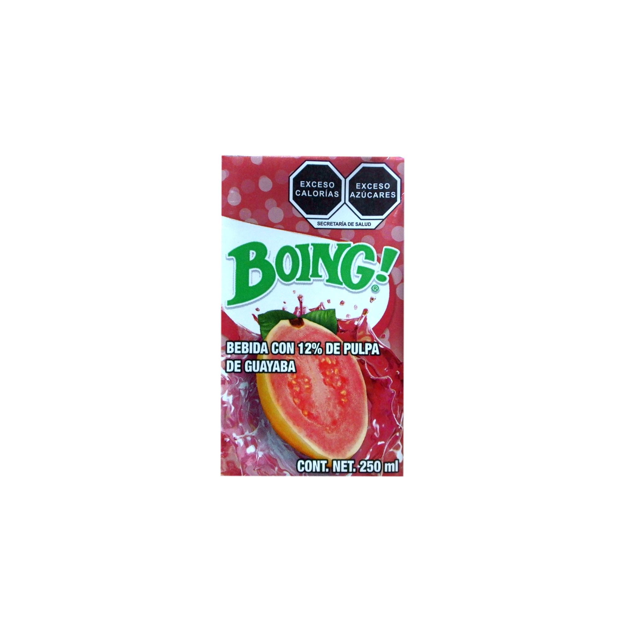 Jugo Boing 250ml Sabor Guayaba