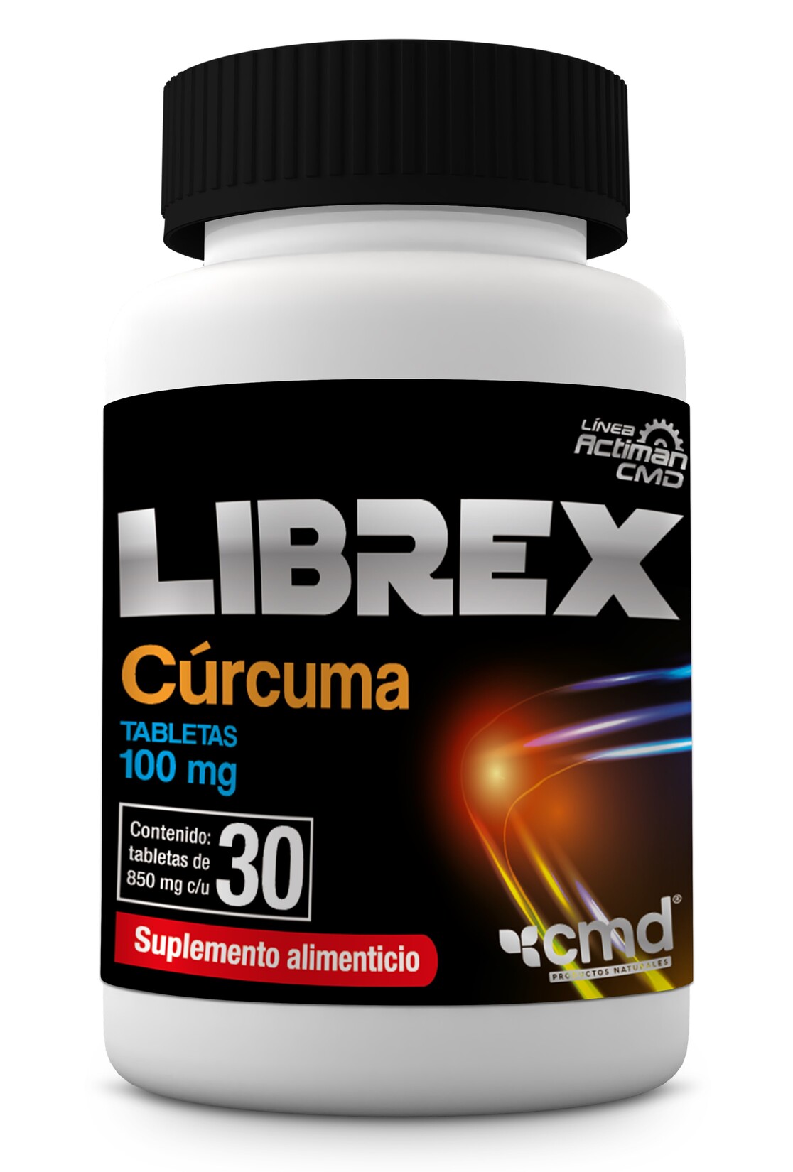 Librex Cúrcuma 850 Mg C/30 Tabletas Cmd