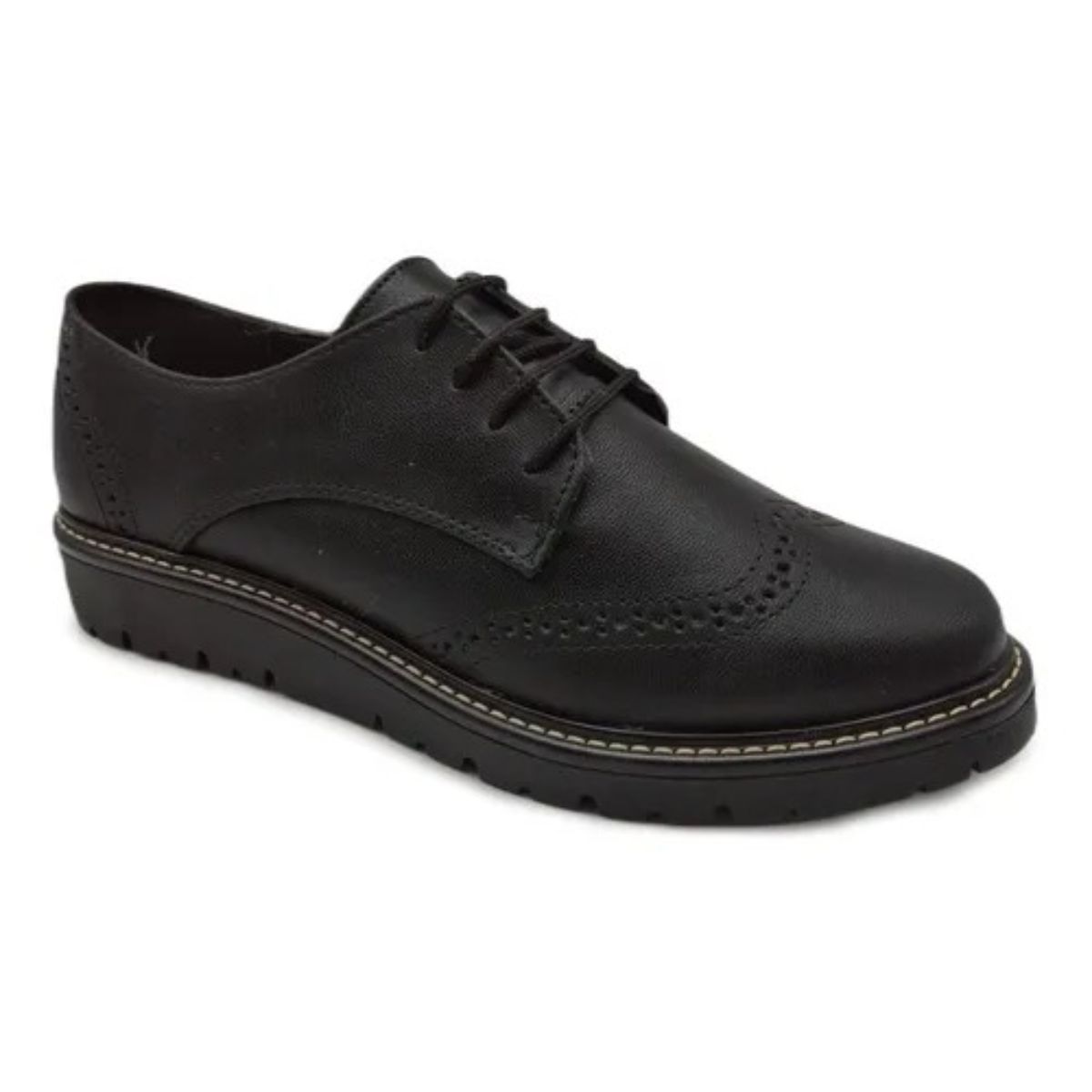 Zapato Bostoniano Mujer Agujeta Escolar Niñas Casual 1990