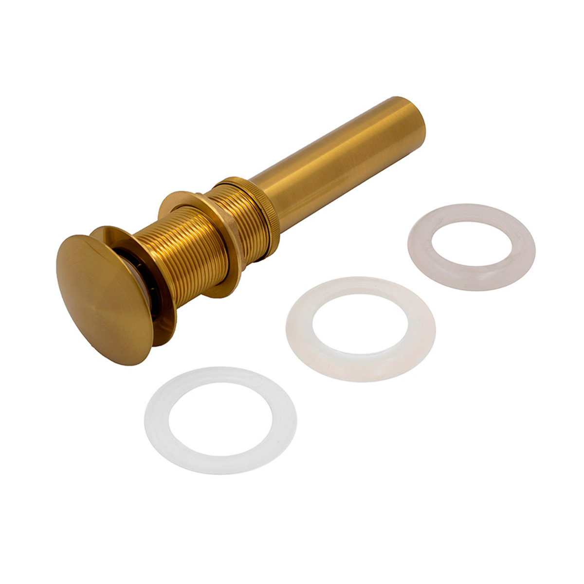 Ovalin Lavabo Redondo Acero Inoxidable 304 Dorado Super Lujo