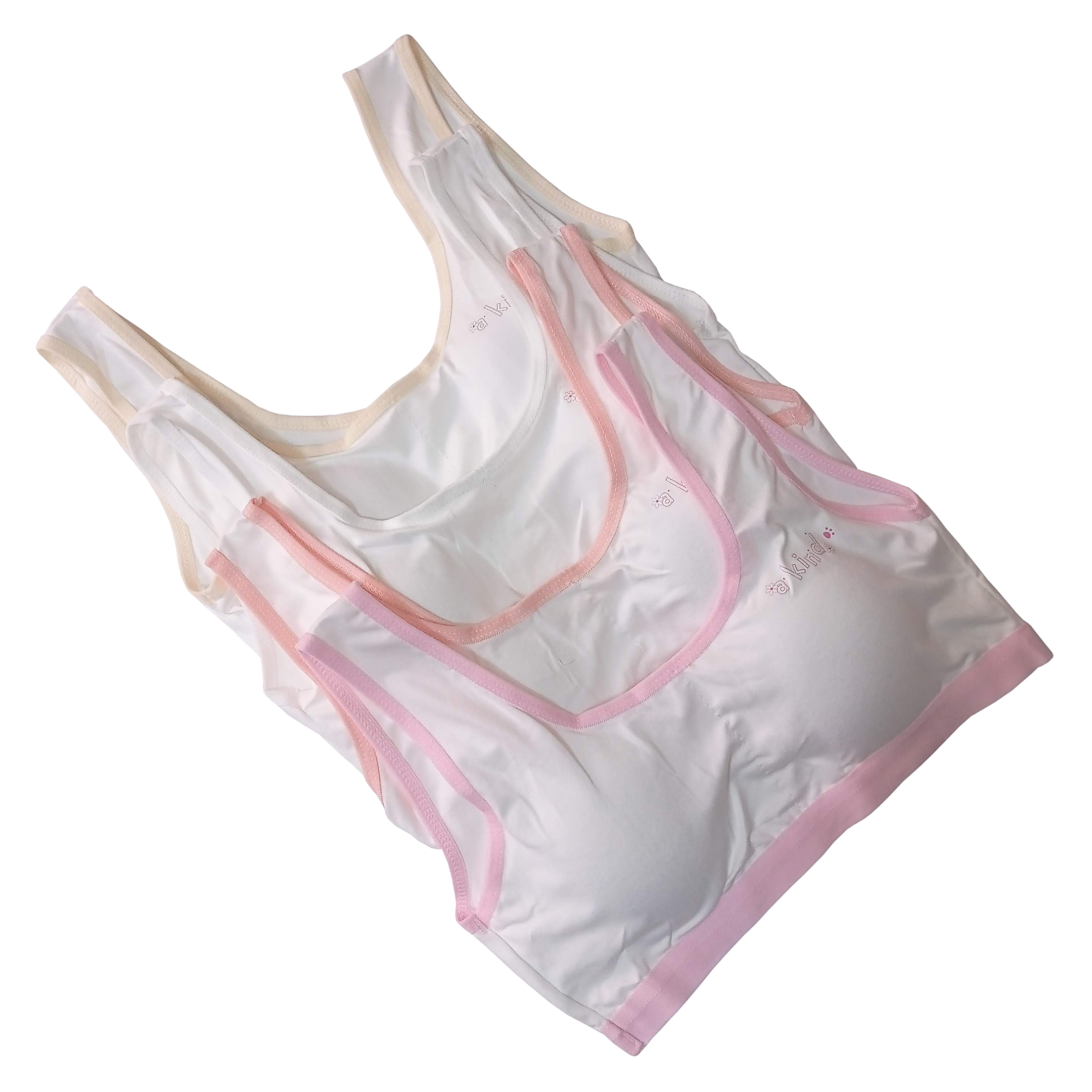 Corpiño Top Para Niñas 3pz