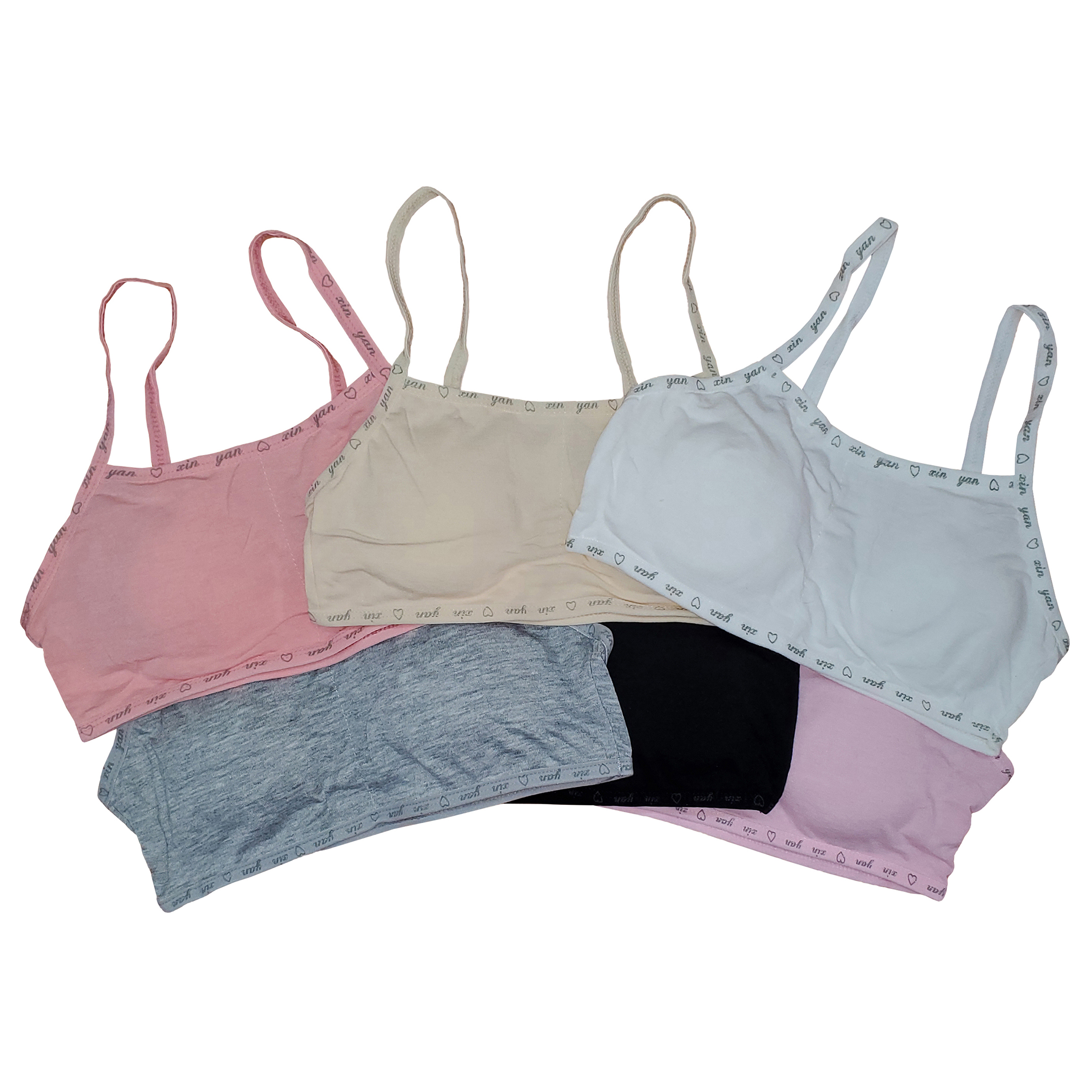 Corpiño Top Para Niñas 6pz