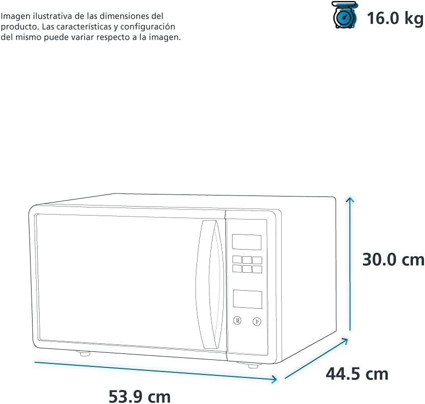 Horno Microondas 1.1p3 General Electric Cuft Espejo MGE11SEJ