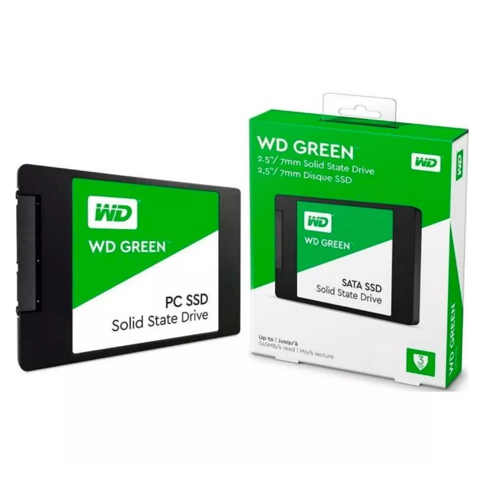 Unidad de estado solido SSD WD Green 480GB SATA