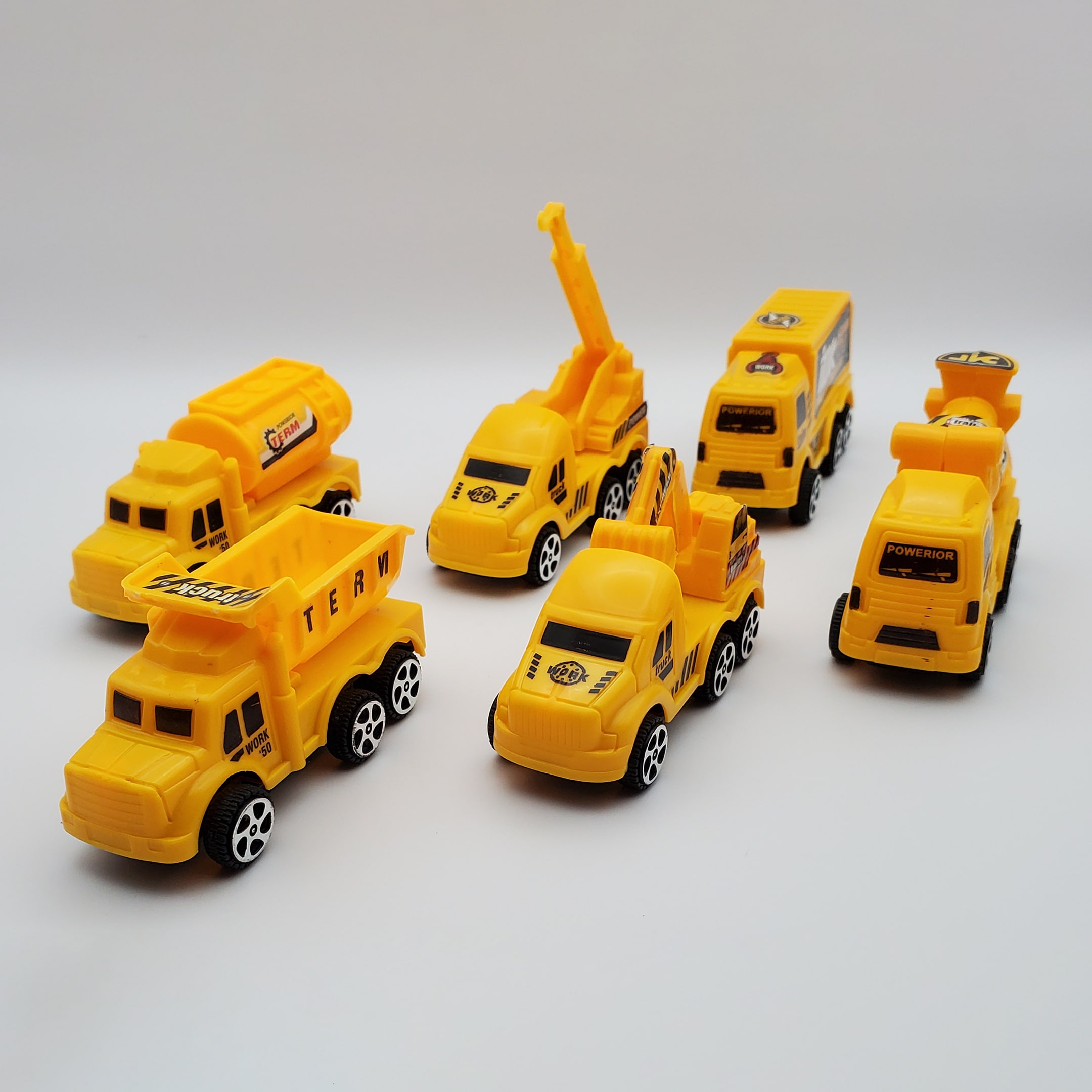 Juego De Camiones Construcción