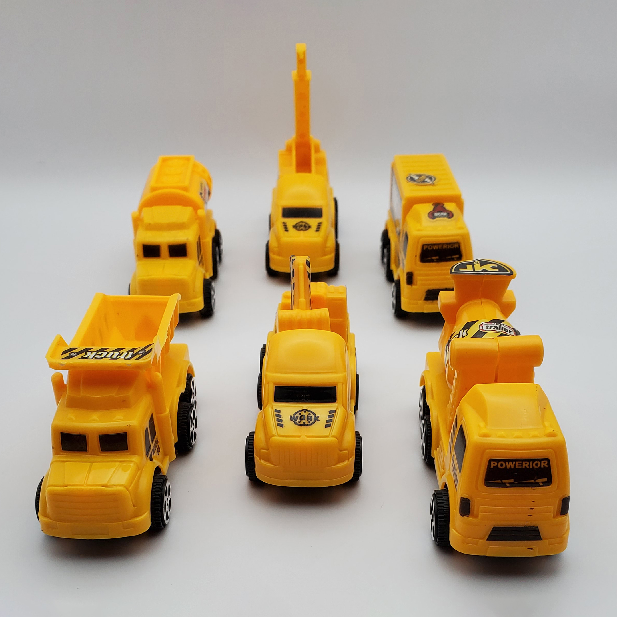 Juego De Camiones Construcción