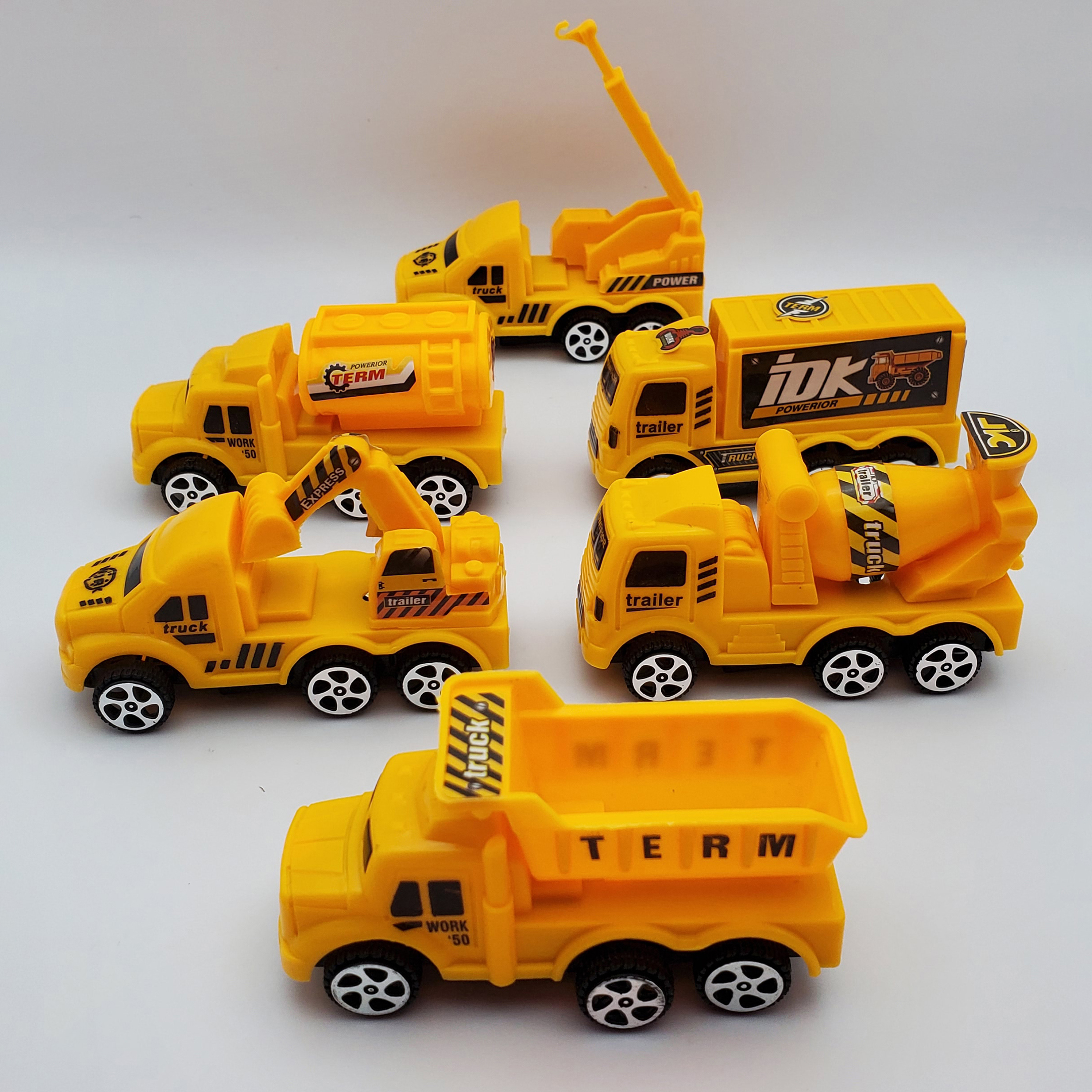 Juego De Camiones Construcción