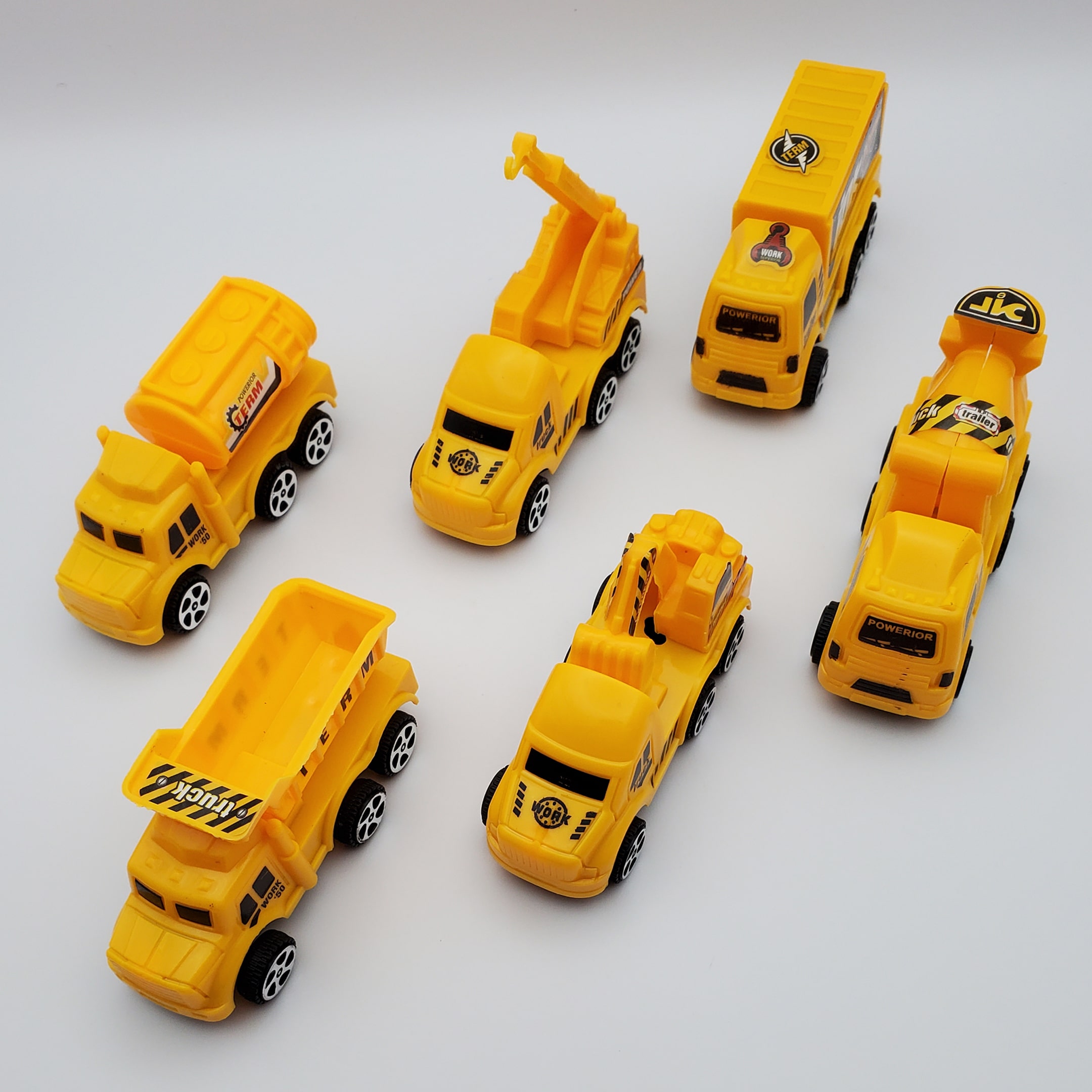 Juego De Camiones Construcción