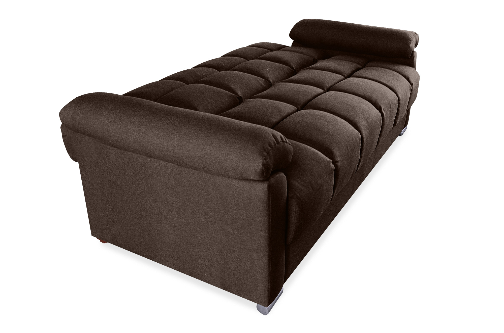 Meraki Sofá Cama Makora Lino Chocolate.  El envío cubre un 80% de Territorio Nacional
