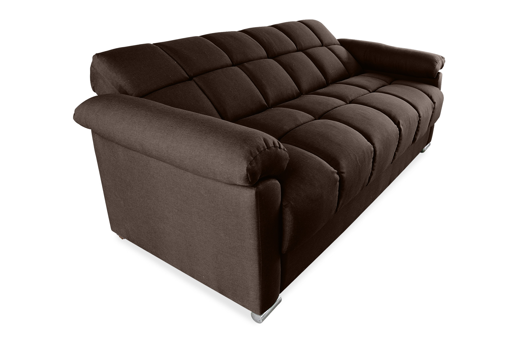 Meraki Sofá Cama Makora Lino Chocolate.  El envío cubre un 80% de Territorio Nacional