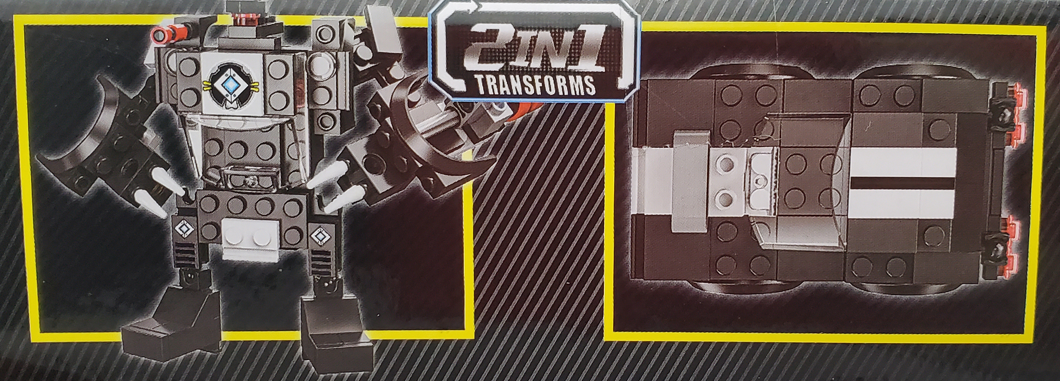 Auto Transformer Armable 2 En 1 De 116 Piezas