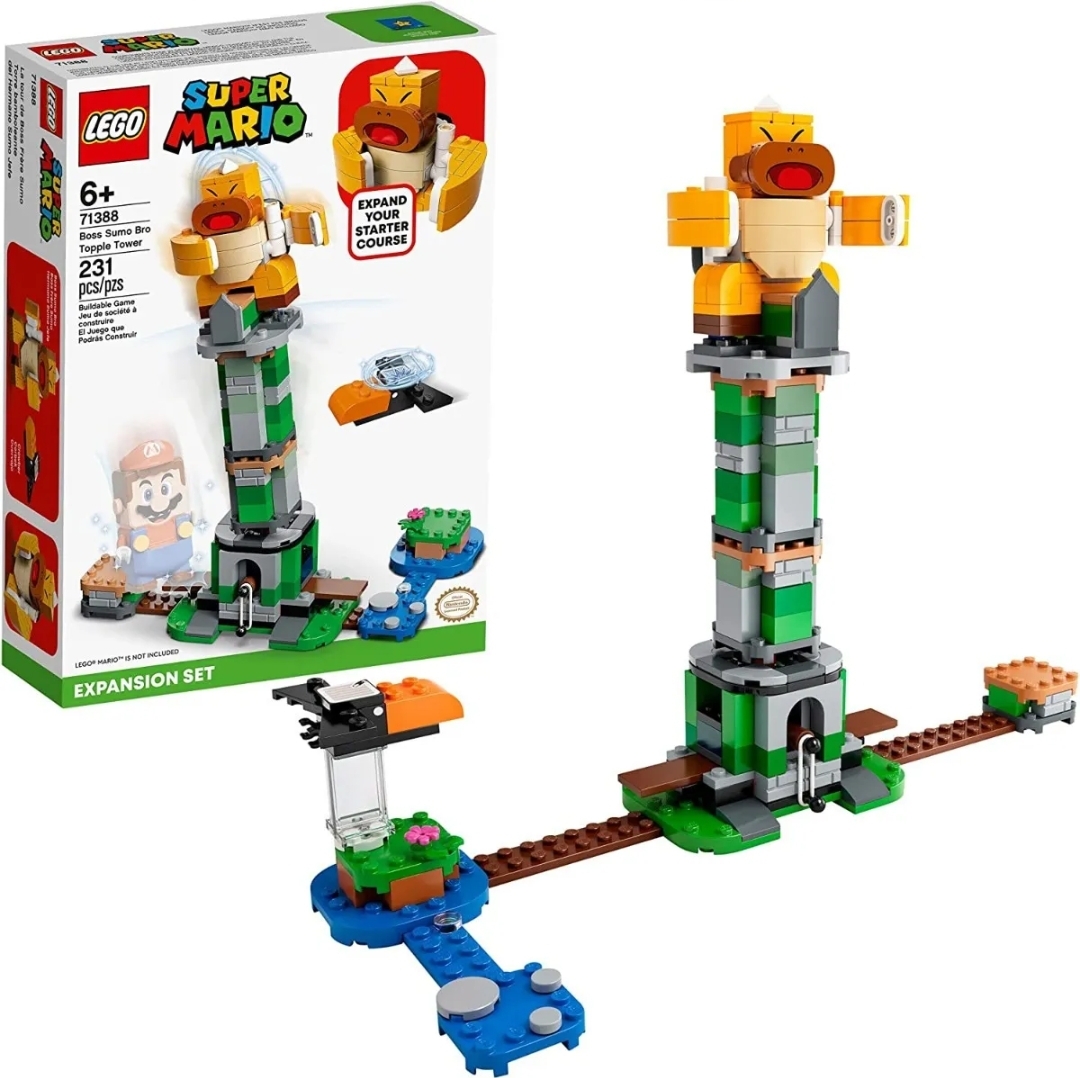 Lego Super Mario Bross Sumo Bro Topple Tower Expansion 231pzs