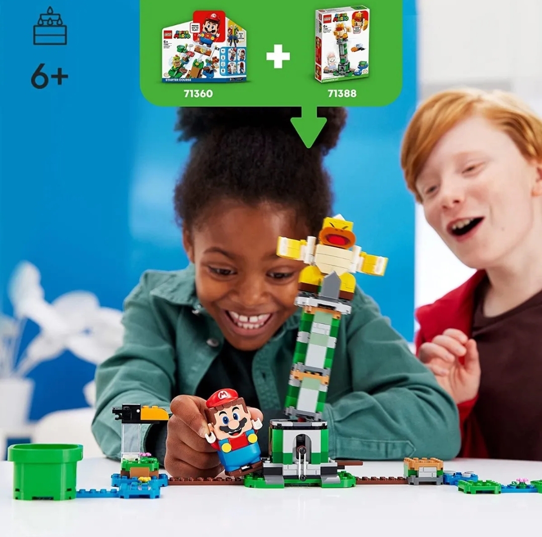 Lego Super Mario Bross Sumo Bro Topple Tower Expansion 231pzs