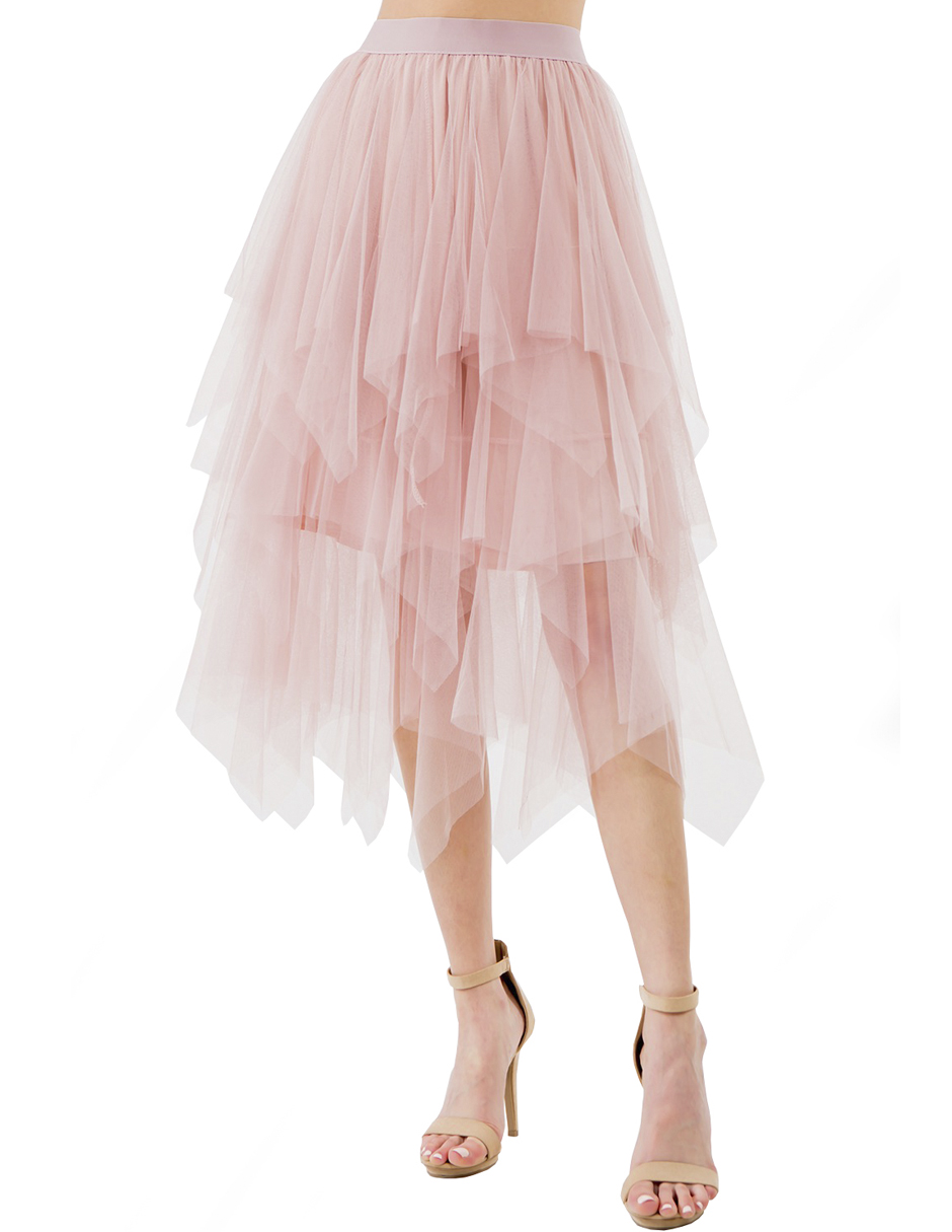Falda tul picos AMAD para mujer 