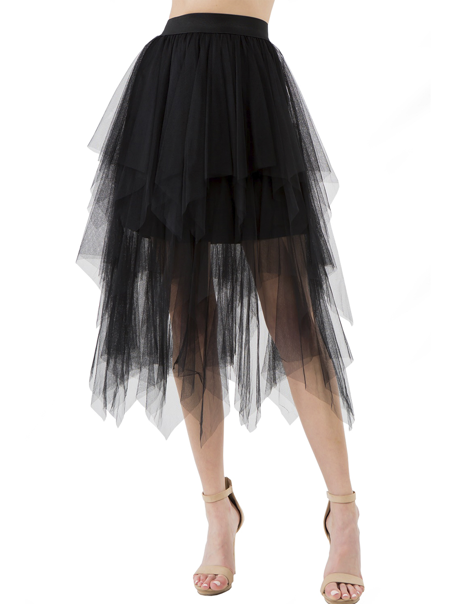 Falda tul picos AMAD para mujer 