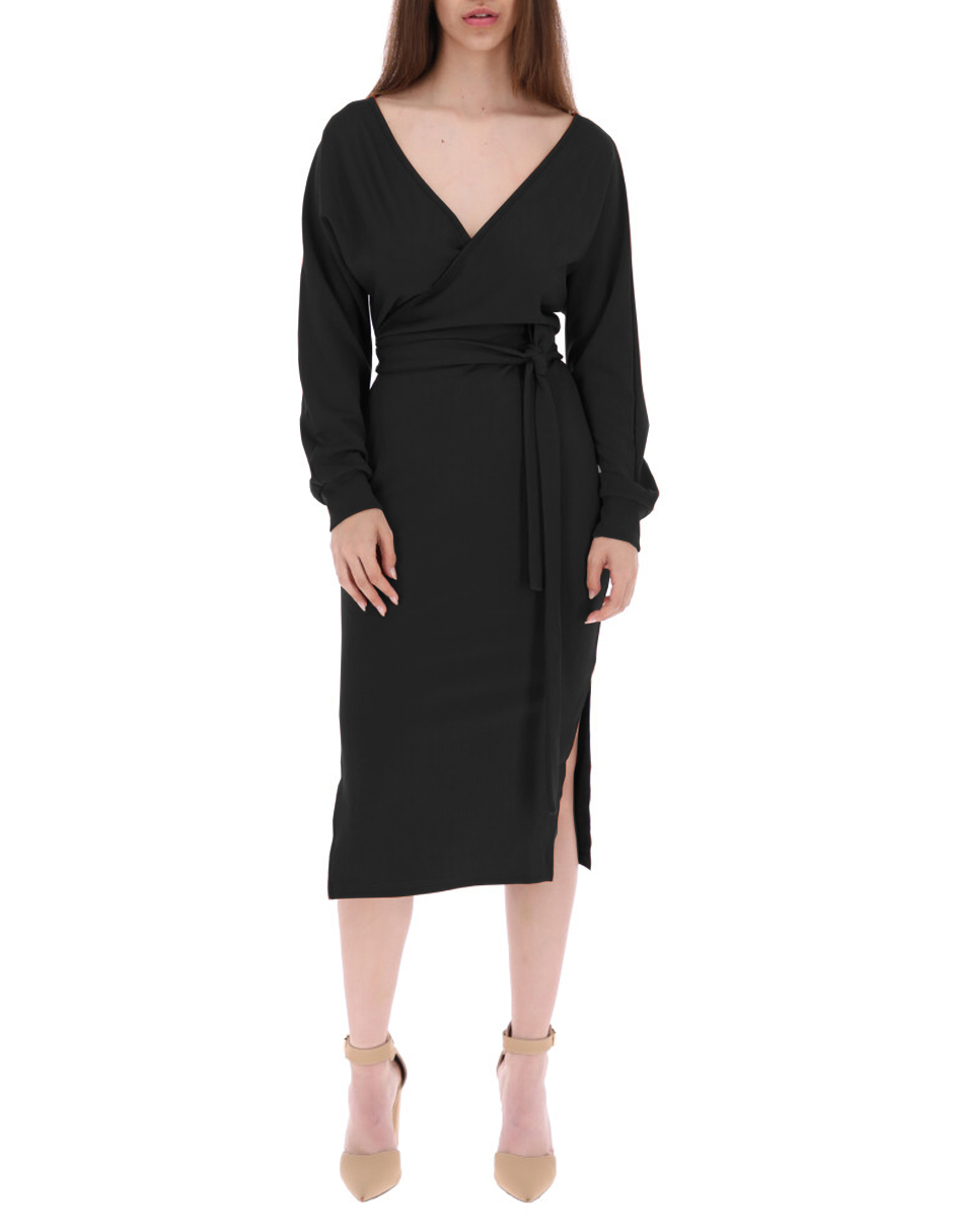 Vestido falda lápiz con aberturas AMAD para mujer 