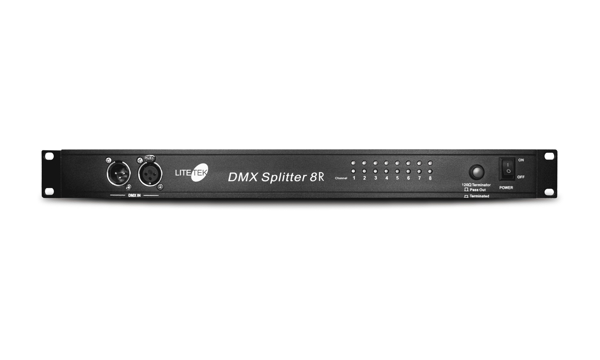 Splitter Lite Tek Dmx Splitter 8r Montable En Rack