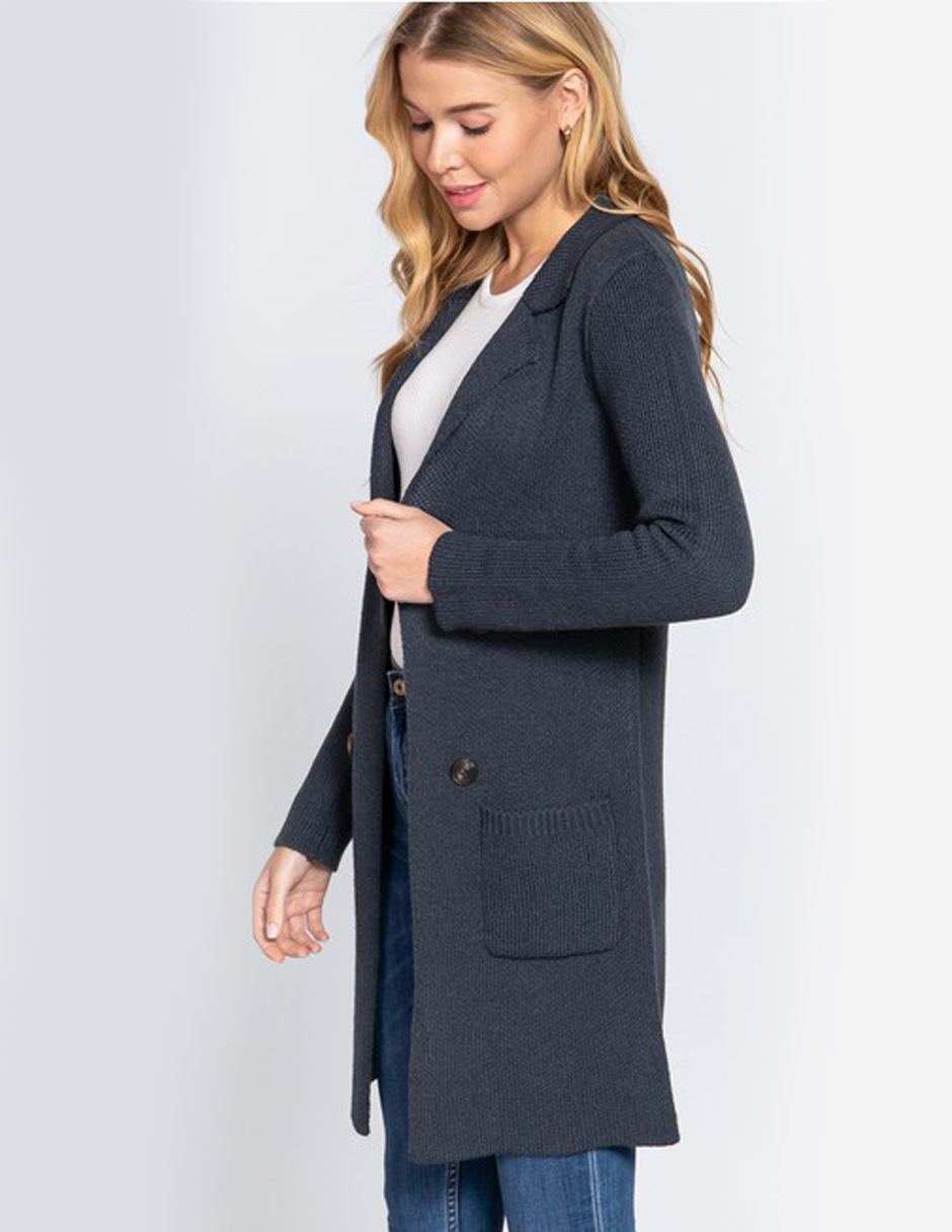 Suéter tejido botones AMAD para mujer 