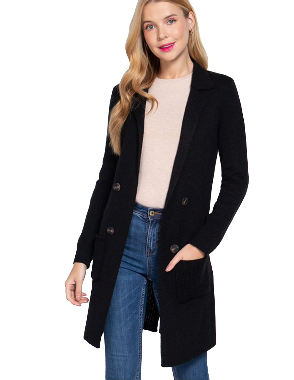 Suéter tejido botones AMAD para mujer 