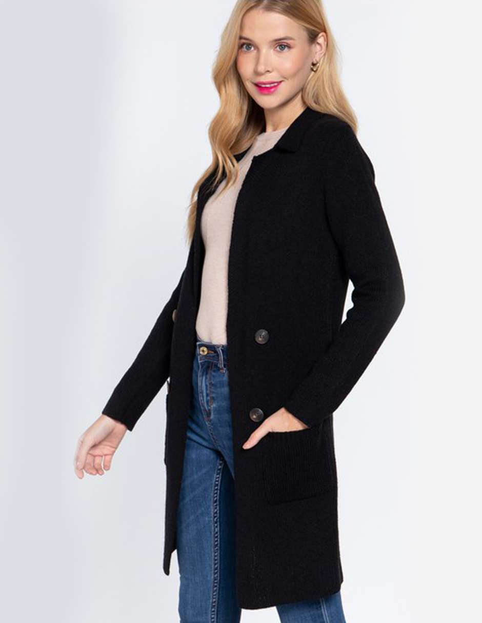 Suéter tejido botones AMAD para mujer 