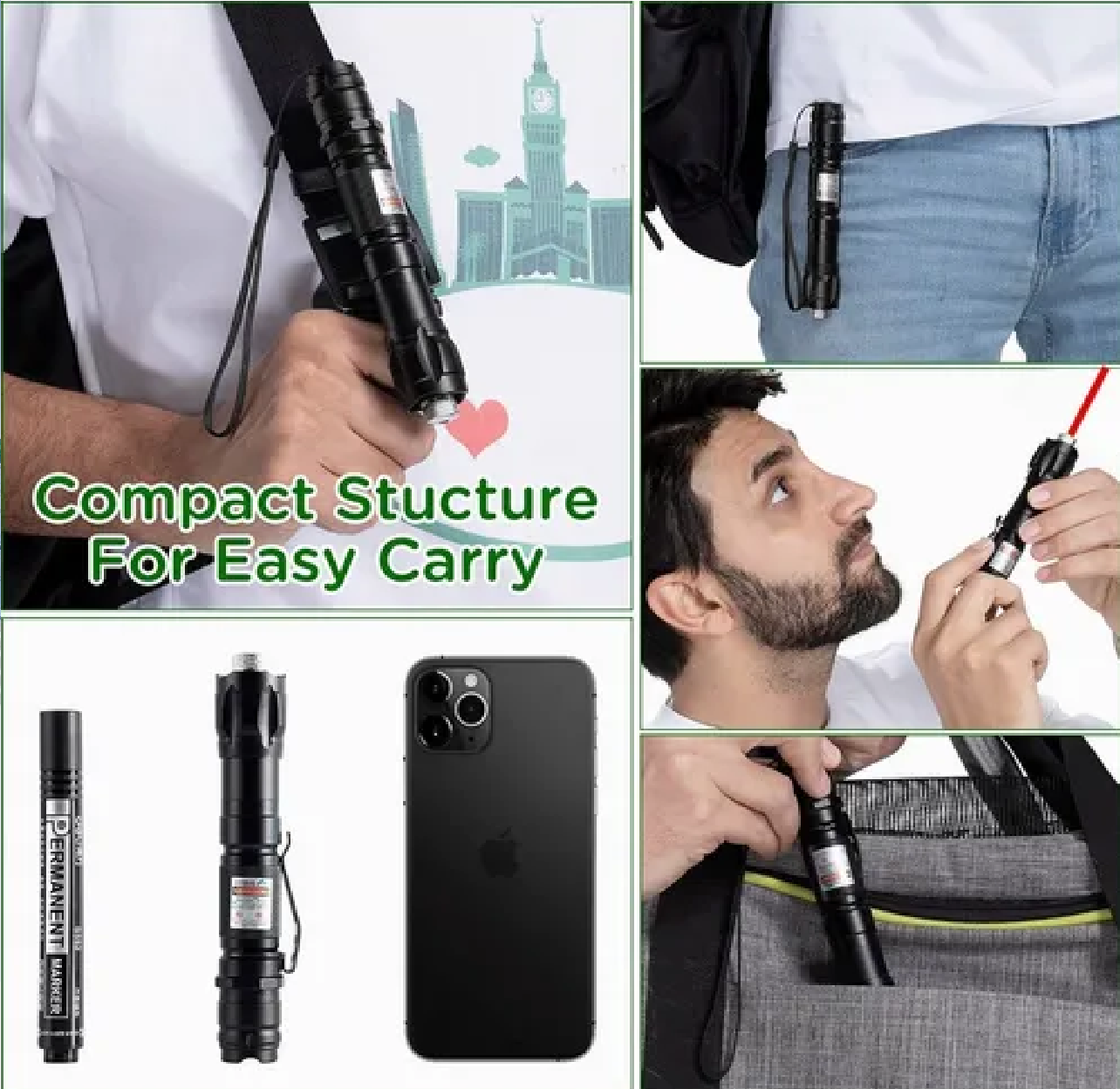 Puntero Laser Rojo Potente 5000mw