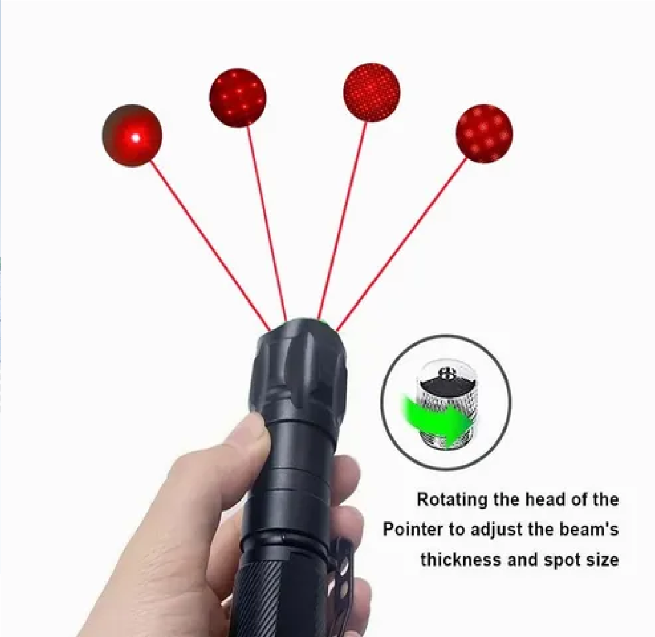 Puntero Laser Rojo Potente 5000mw