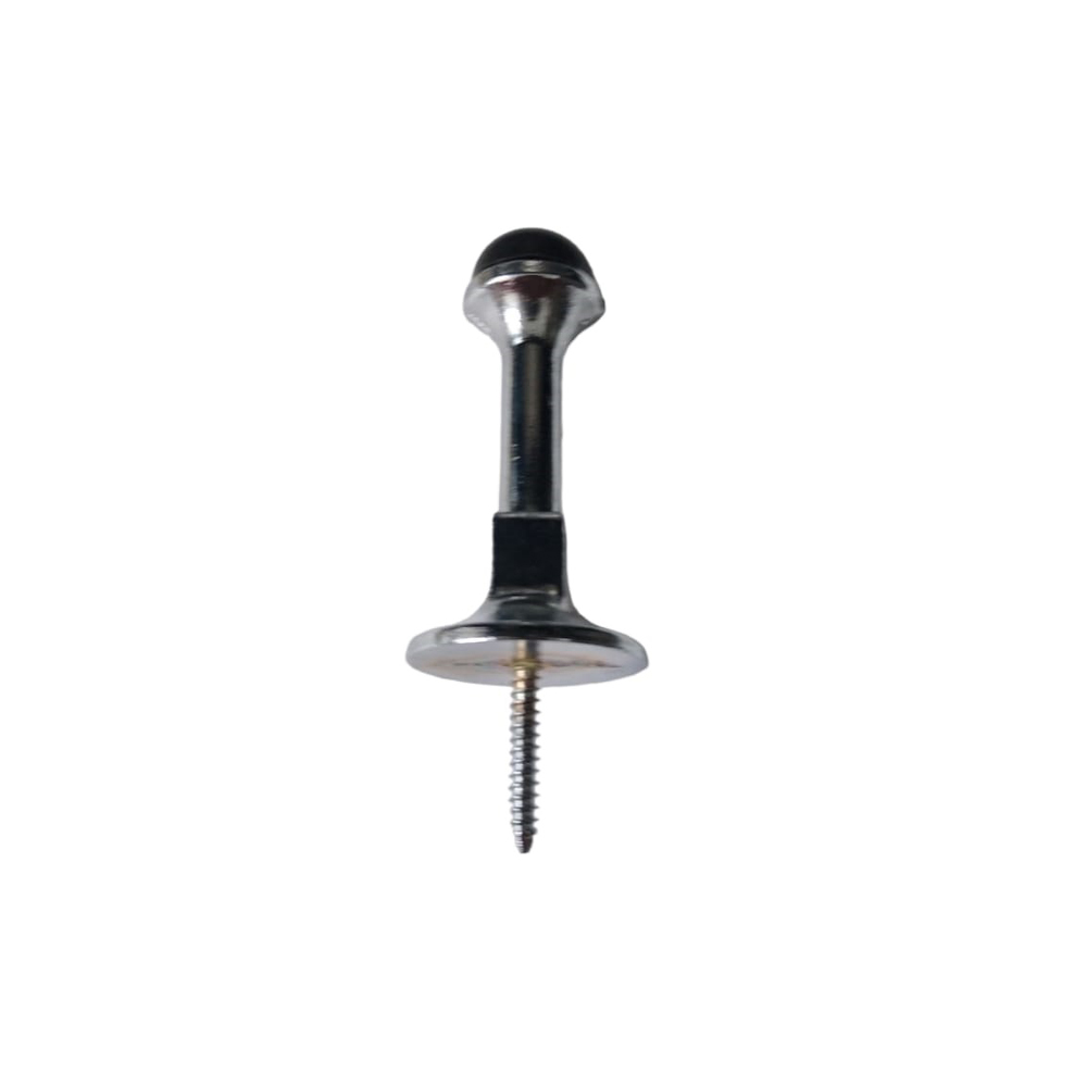 Tope Para Puerta De Pared Cromo 1pz