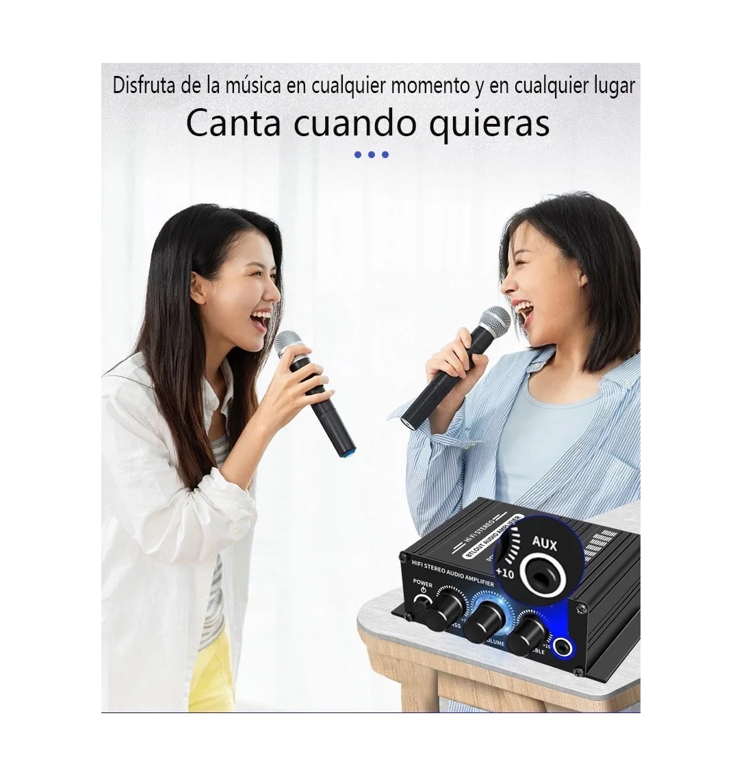 Amplificador 400w Para Auto Moto Casa Conexion Rca