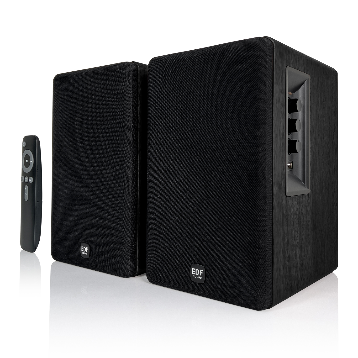 Bocinas Bluetooth Edf Sound Bs400 Color Negro