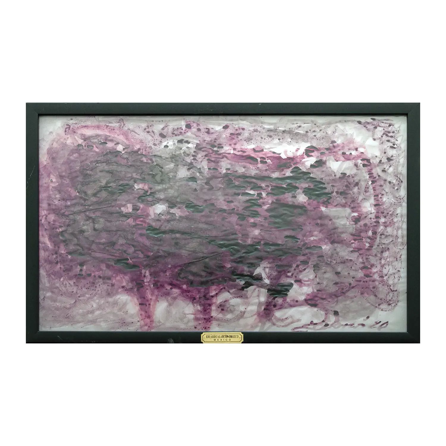 Pintura original - Hombre de Piedra en Transmutación - Tinta china - 34.5 x 55.5 cm - Cuadro decorativo