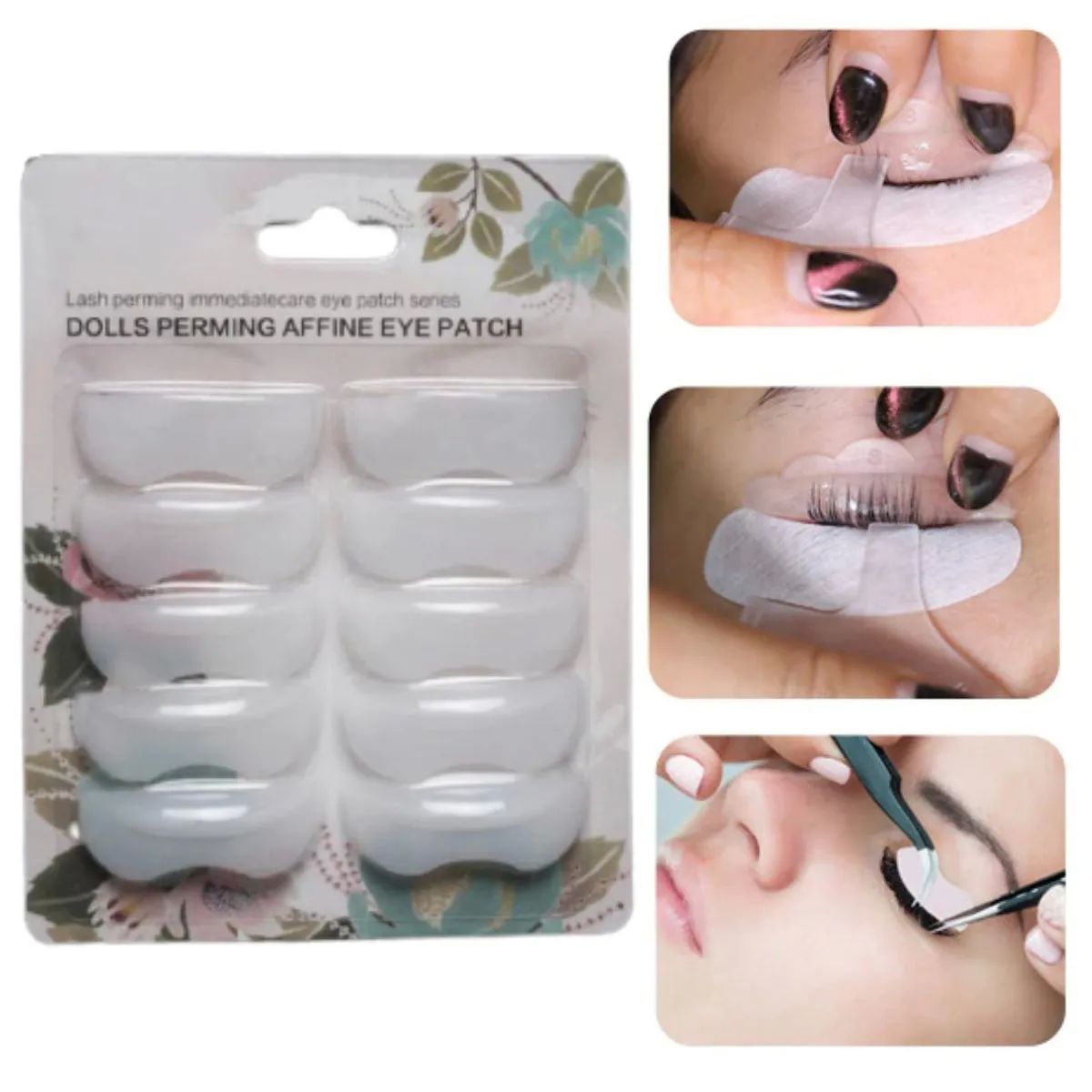 Pads Para Lifting De Silicona Extensión Pestañas 5 Pares