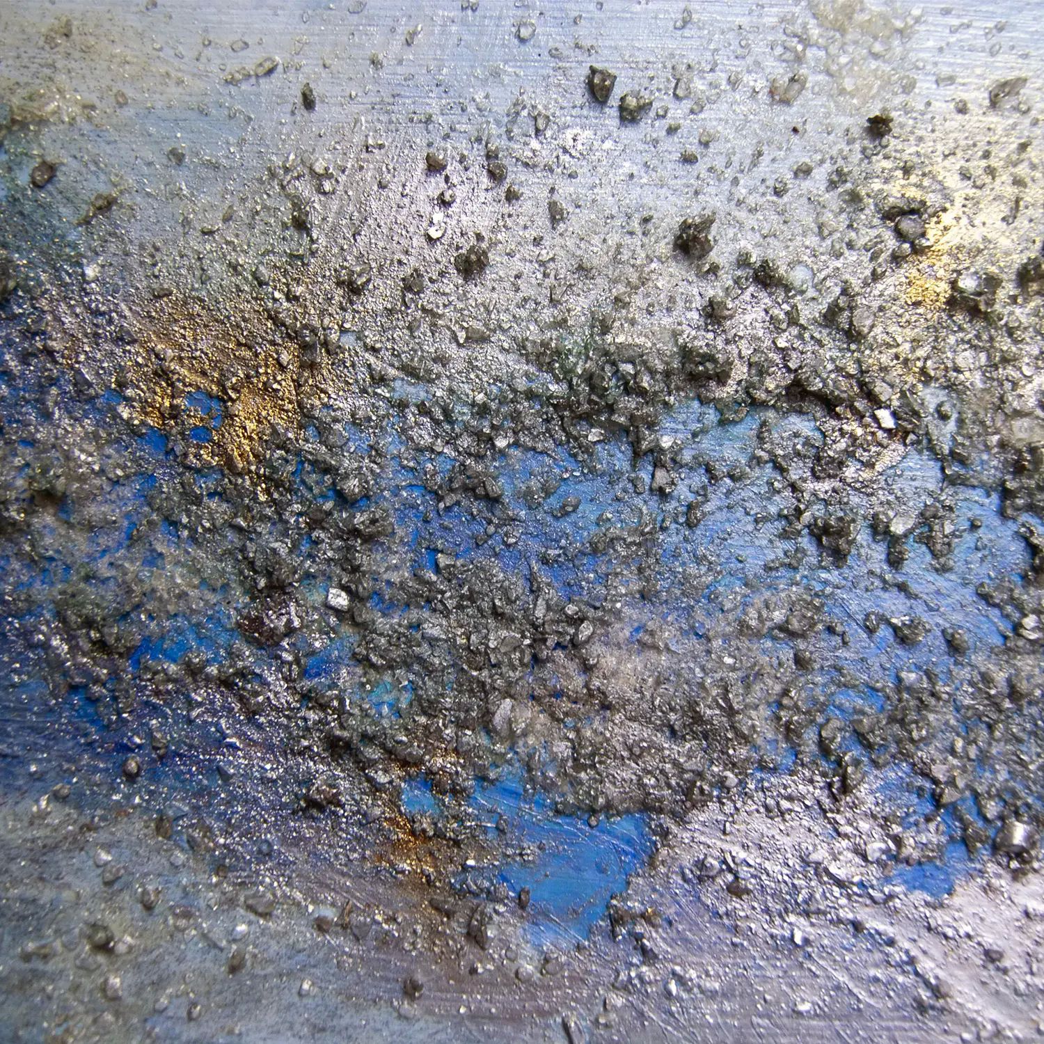 Pintura original - Técnica mixta - Espíritu - 103 x 35 cm - Cuadro decorativo