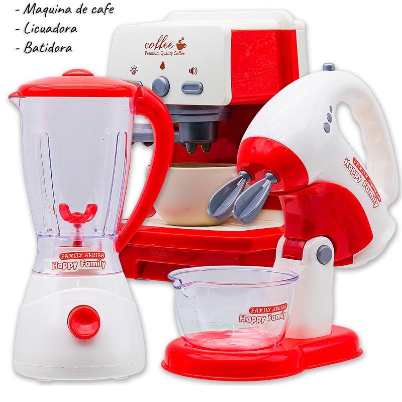 Set Aparatos Electrodomésticos Juguete Niñas Novedad 1214870
