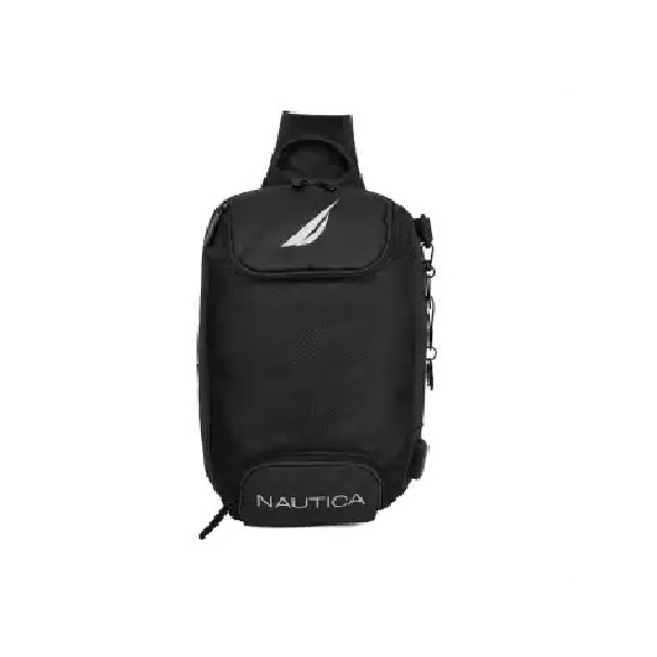 Crossbody Mochila para Caballero Nautica Negra