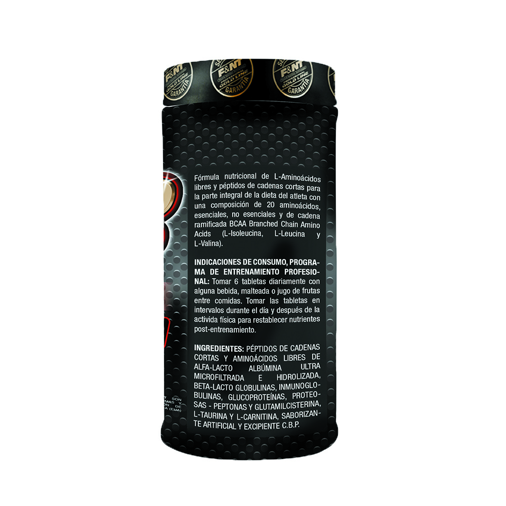 L-amino 8,000 Tabletas Masticables De Aminoácidos Carnitina