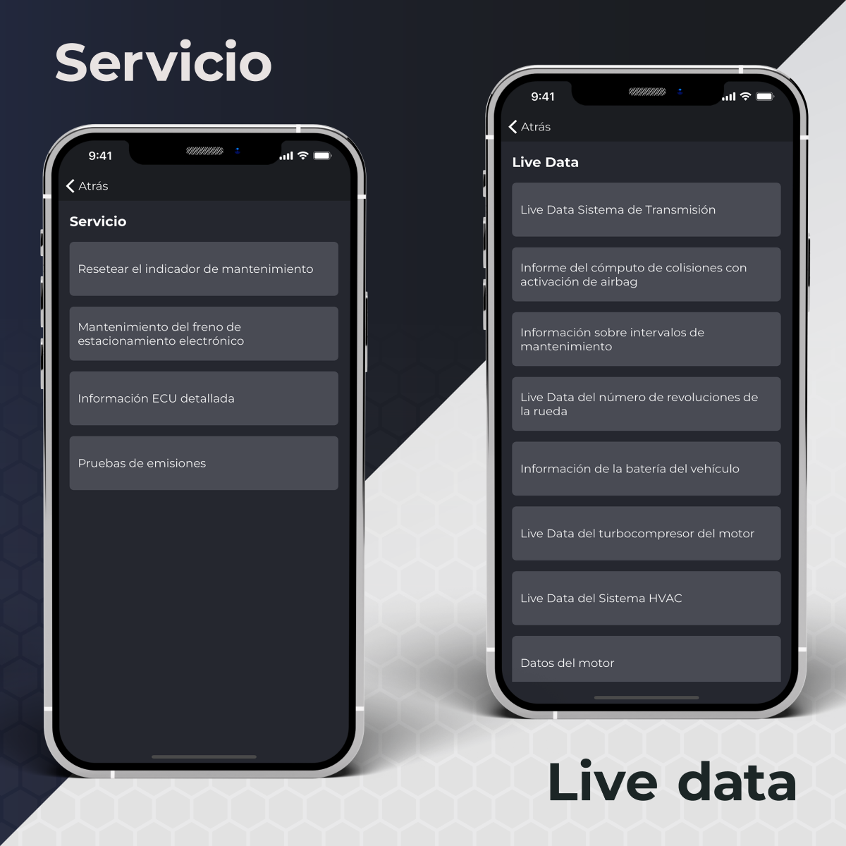 Carista Escáner Automotriz OBD2 - Todos Protocolos - BT - Android y Iphone.